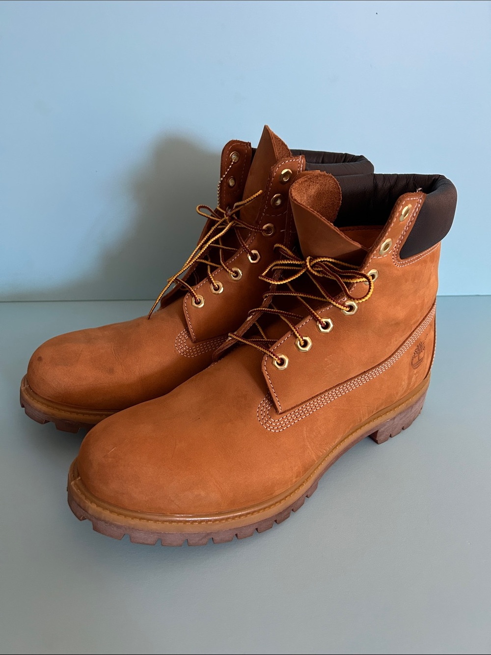 Timberland Men's 6-Inch Premium Boots in Wheat